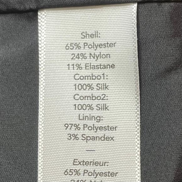 Elizabeth & James Black Laser Cut Sheath Dress Size 4 - Picture 4 of 5